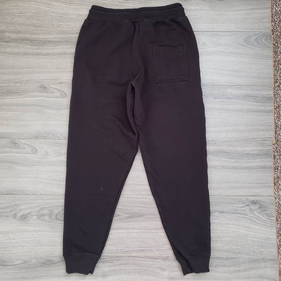 Meg Kinney French Terry High Rise Jogger Pants Black Size Small - Picture 5 of 10